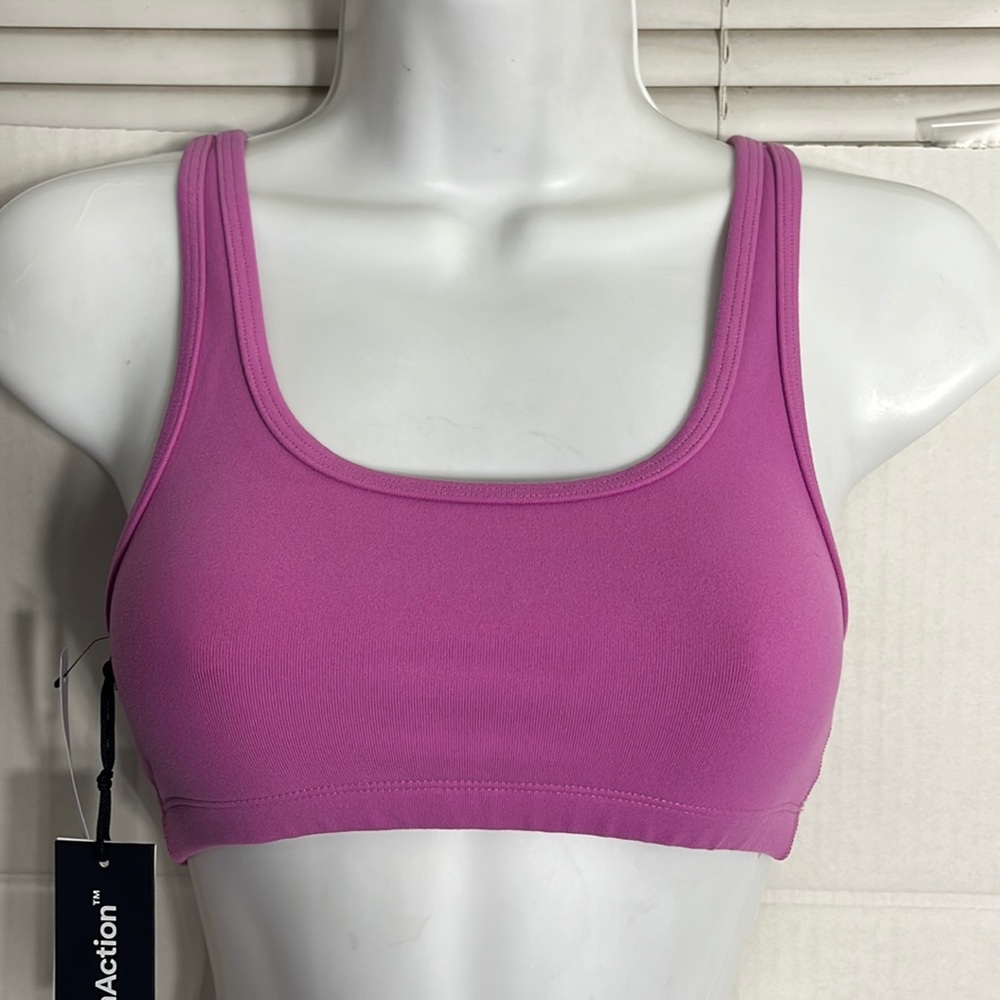 Aritzia color berry fizz TnaLIFE™ Mini Bra Top